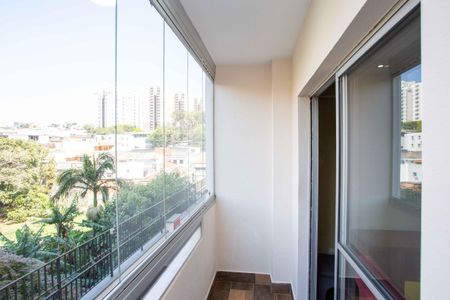 Varanda da Sala de apartamento à venda com 2 quartos, 62m² em Centro, Diadema