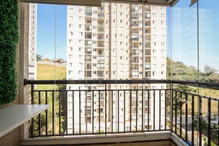 Varanda da Sala de apartamento para alugar com 2 quartos, 54m² em Jardim Monte Kemel, São Paulo