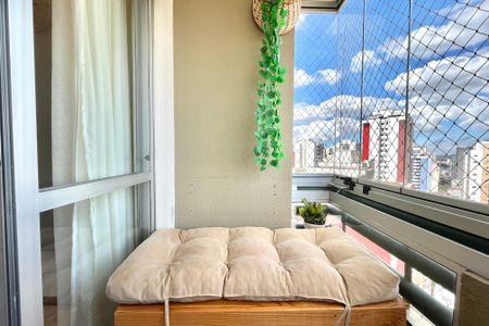 Varanda da Sala de apartamento à venda com 2 quartos, 61m² em Vila da Saúde, São Paulo