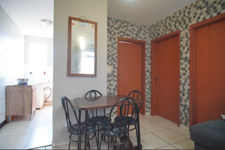 Sala de apartamento à venda com 2 quartos, 49m² em Canudos, Novo Hamburgo