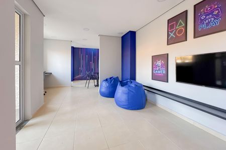 Apartamento à venda com 36m², 2 quartos e sem vaga Apartamento à venda com 36m², 2 quartos e sem vagaSala de jogos