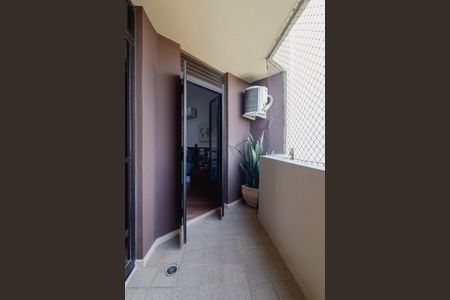 Varanda da Sala de apartamento para alugar com 1 quarto, 57m² em Vila Andrade, São Paulo