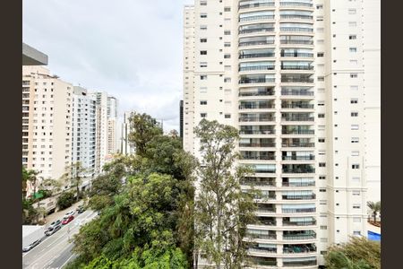 Vista da varanda de apartamento para alugar com 1 quarto, 35m² em Cidade Monções, São Paulo