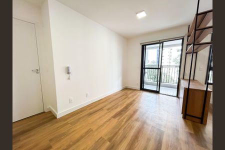 Sala/Cozinha de apartamento para alugar com 1 quarto, 35m² em Cidade Monções, São Paulo