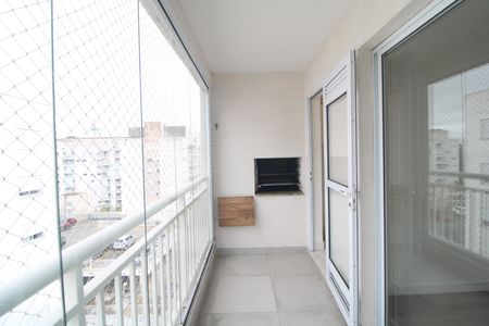 Varanda da Sala de apartamento à venda com 2 quartos, 61m² em Vila Isa, São Paulo