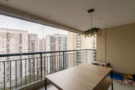 Varanda Gourmet de apartamento à venda com 2 quartos, 83m² em Jardim Flor da Montanha, Guarulhos