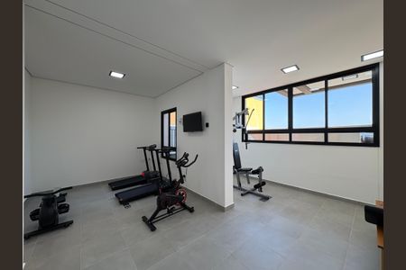 Apartamento à venda com 40m², 2 quartos e 1 vaga Apartamento à venda com 40m², 2 quartos e 1 vagaÁrea comum - Academia
