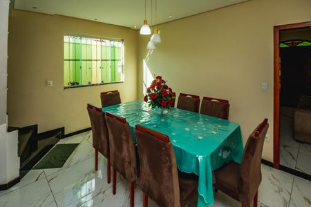 Sala de Jantar de casa à venda com 3 quartos, 180m² em Copacabana, Belo Horizonte