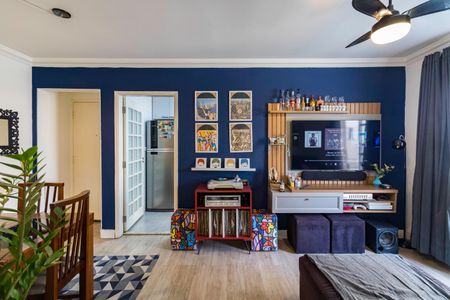 Sala de apartamento à venda com 2 quartos, 58m² em Vila Andrade, São Paulo