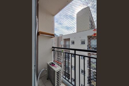 Varanda da Sala de apartamento para alugar com 2 quartos, 44m² em Andaraí, Rio de Janeiro