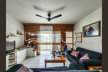 Sala de apartamento para alugar com 3 quartos, 82m² em Boqueirão, Santos