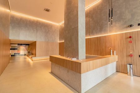 Área comum de kitnet/studio para alugar com 1 quarto, 25m² em Vila Clementino, São Paulo