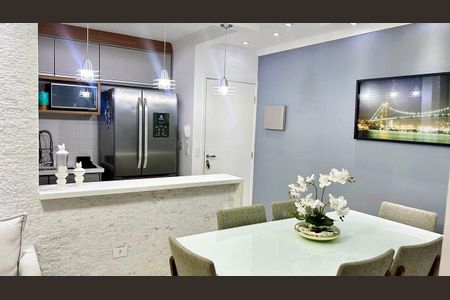 Sala de apartamento à venda com 2 quartos, 56m² em Centro, São Bernardo do Campo