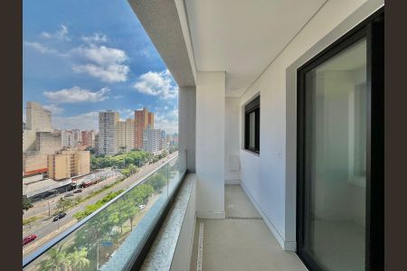 Vista da Sacada de apartamento à venda com 1 quarto, 47m² em Vila Lídia, Campinas