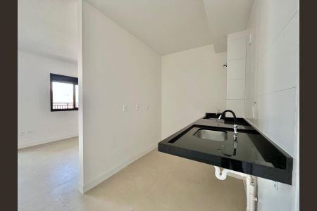 Cozinha de apartamento à venda com 1 quarto, 47m² em Vila Lídia, Campinas