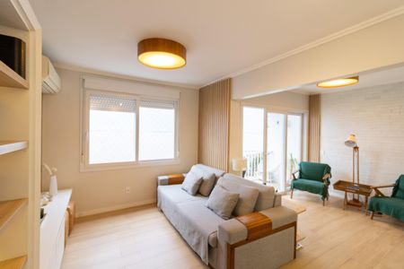 Sala de apartamento para alugar com 2 quartos, 86m² em Vila Assunção, Porto Alegre