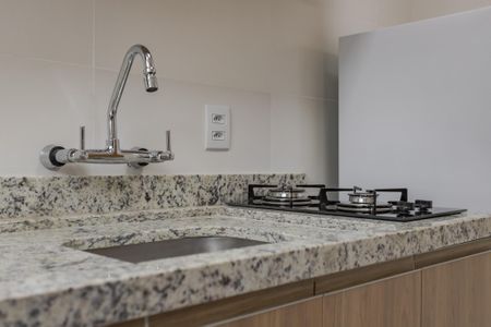 Apartamento para alugar com 35m², 1 quarto e sem vaga Apartamento para alugar com 35m², 1 quarto e sem vagaCozinha e Área de Serviço