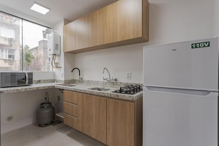 Apartamento para alugar com 35m², 1 quarto e sem vaga Apartamento para alugar com 35m², 1 quarto e sem vagaCozinha e Área de Serviço