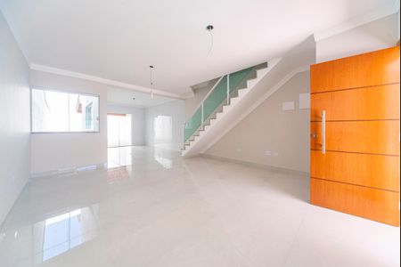 Sala de casa à venda com 3 quartos, 190m² em Vila Scarpelli, Santo André