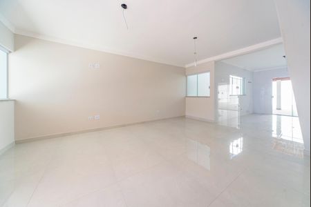 Sala de casa à venda com 3 quartos, 190m² em Vila Scarpelli, Santo André