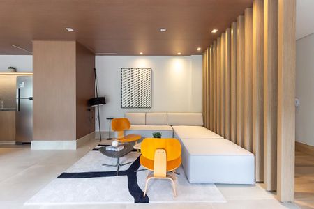 Studio para alugar com 28m², 1 quarto e sem vaga Studio para alugar com 28m², 1 quarto e sem vagaÁrea comum - Salão de Festas