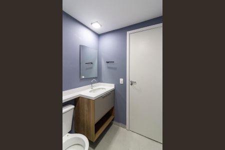 Studio para alugar com 28m², 1 quarto e sem vaga Studio para alugar com 28m², 1 quarto e sem vagaBanheiro