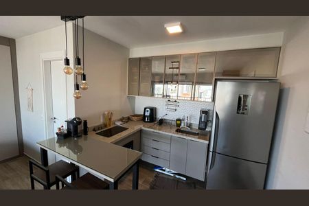 Cozinha de apartamento à venda com 1 quarto, 37m² em Vila Mariana, São Paulo