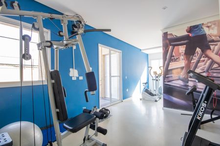 Apartamento para alugar com 44m², 2 quartos e 1 vaga Apartamento para alugar com 44m², 2 quartos e 1 vagaÁrea comum - Academia