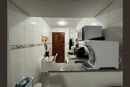 Cozinha de kitnet/studio à venda com 1 quarto, 22m² em Copacabana, Rio de Janeiro