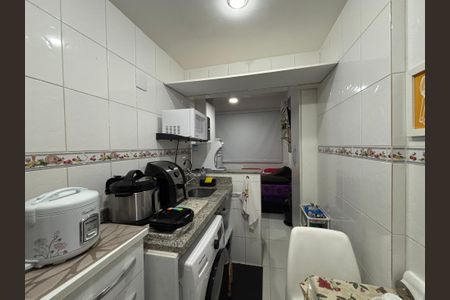 Cozinha de kitnet/studio à venda com 1 quarto, 22m² em Copacabana, Rio de Janeiro
