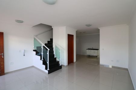 Sala de casa de condomínio para alugar com 3 quartos, 90m² em Chácara Belenzinho, São Paulo
