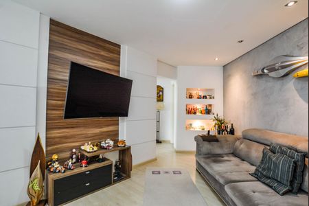 Sala de apartamento à venda com 2 quartos, 79m² em Campestre, Santo André