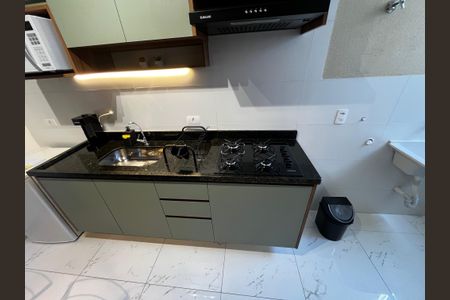 Studio à venda com 29m², 1 quarto e sem vagaCozinha