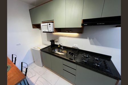 Studio à venda com 29m², 1 quarto e sem vagaCozinha