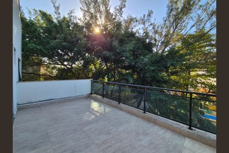 Varanda da sala de apartamento à venda com 3 quartos, 174m² em Recreio dos Bandeirantes, Rio de Janeiro