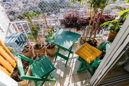 Varanda da Sala de apartamento à venda com 3 quartos, 96m² em Vila Sonia, São Paulo