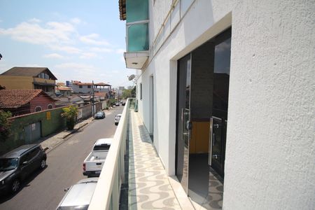 Varanda de apartamento à venda com 3 quartos, 126m² em Conjunto Agua Branca, Contagem