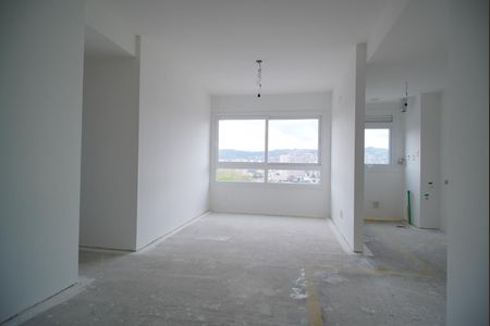 Sala de apartamento à venda com 3 quartos, 71m² em Jardim do Salso, Porto Alegre