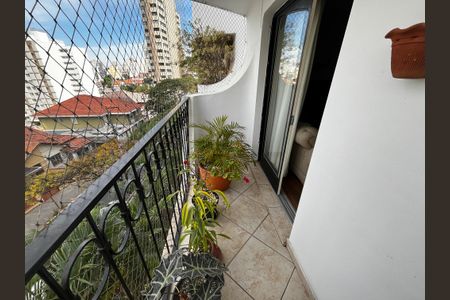 Varanda da Sala de apartamento à venda com 4 quartos, 198m² em Santana, São Paulo