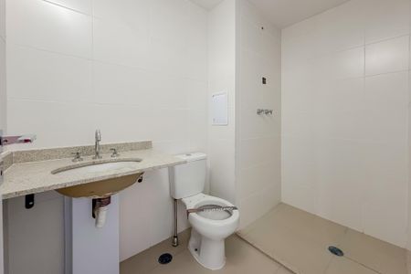 Studio à venda com 25m², 1 quarto e sem vaga Studio à venda com 25m², 1 quarto e sem vagaBanheiro
