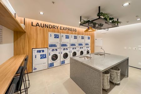 Studio à venda com 25m², 1 quarto e sem vaga Studio à venda com 25m², 1 quarto e sem vagaLavanderia