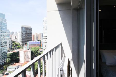 Varanda de apartamento para alugar com 1 quarto, 24m² em Vila Nova Conceição, São Paulo