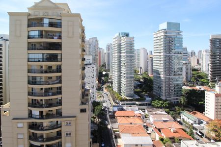 Vista da Varanda de apartamento para alugar com 1 quarto, 24m² em Vila Nova Conceição, São Paulo