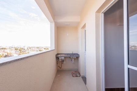 Varanda da Sala de apartamento para alugar com 2 quartos, 78m² em Parque Sao Luis, Taubaté
