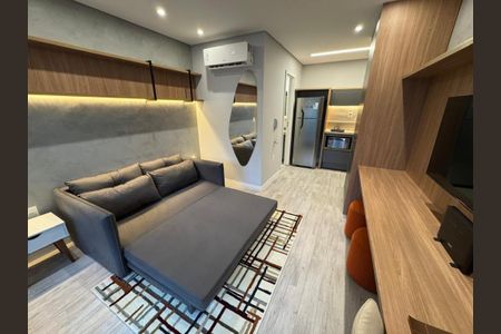 Foto 03 de kitnet/studio à venda com 1 quarto, 26m² em Brooklin, São Paulo