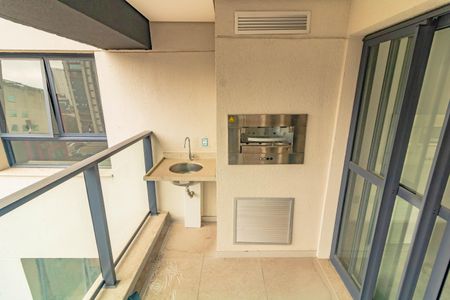 Varanda de apartamento à venda com 1 quarto, 38m² em Vila Clementino, São Paulo