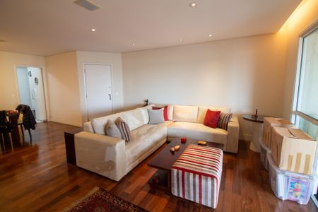Sala de apartamento à venda com 4 quartos, 178m² em Brooklin, São Paulo