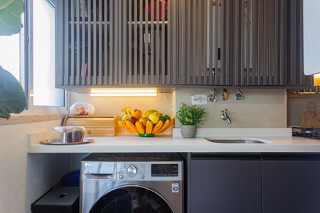 Apartamento à venda com 79m², 3 quartos e 2 vagasCozinha e Área de Serviço