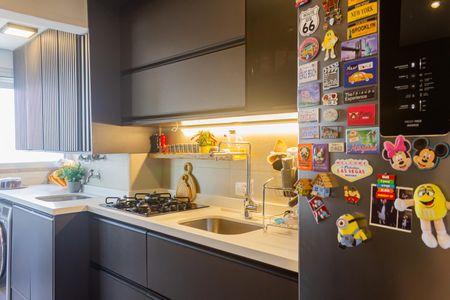 Apartamento à venda com 79m², 3 quartos e 2 vagasCozinha e Área de Serviço