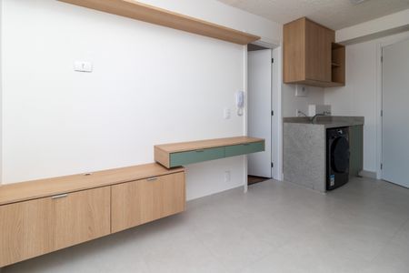 Sala de apartamento para alugar com 1 quarto, 28m² em Parque Industrial Tomas Edson, São Paulo